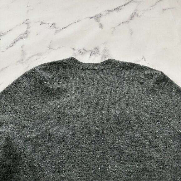 Old Navy Womens Open Front Cardigan Sweater Size L Gray Tunic Length - Picture 9 of 12